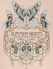 Cover art for Summer Nights Coloring Book: Originally Published in Sweden as "Sommarnatt"