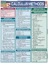 Cover art for Calculus Methods (Quickstudy Reference Guides - Academic)