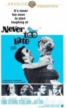 Cover art for Never Too Late