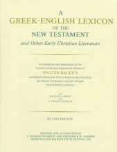 Cover art for A Greek-English Lexicon of the New Testament and Other Early Christian Literature, Second Edition