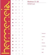 Cover art for Matthew 21-28 (Hermeneia: A Critical & Historical Commentary on the Bible)