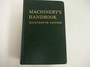 Cover art for Machinery's Handbook Eighteenth Edition