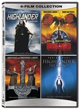 Cover art for Highlander 4 Film Collection