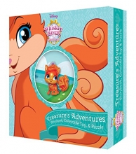 Cover art for Whisker Haven Tales with the Palace Pets: Treasure's Adventures (Storybook Plus Collectible Toy)