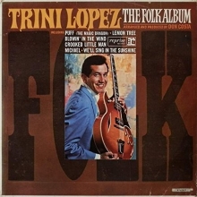 Cover art for Trini Lopez - The Folk Album - Reprise Records - S 72 179 IT