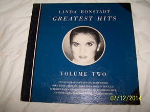 Cover art for Linda Ronstadt Greatest Hits Volume Two