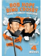 Cover art for The Bob Hope and Bing Crosby Road to Comedy Collection