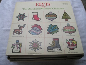 Cover art for Elvis Sings The Wonderful World of Christmas