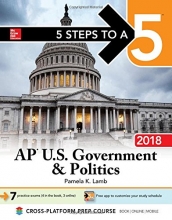 Cover art for 5 Steps to a 5: AP U.S. Government & Politics 2018, Edition