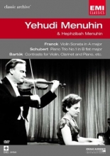 Cover art for Yehudi Menuhin and Hephzibah Menuhin Play Franck, Schubert & Bartok 