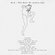 Cover art for M.U. - The Best Of Jethro Tull - Chrysalis 