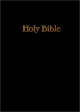 Cover art for Giant Print Bible (King James Version, Black Imitation Leather)