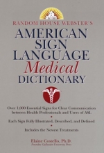 Cover art for Random House Webster's American Sign Language Medical Dictionary