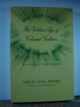 Cover art for Golden Age of Colonial Culture (Great Seal Books)