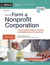 Cover art for How to Form a Nonprofit Corporation (National Edition): A Step-by-Step Guide to Forming a 501(c)(3) Nonprofit in Any State (How to Form Your Own Nonprofit Corporation)