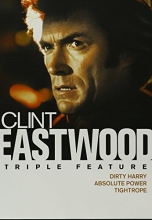 Cover art for Dirty Harry / Absolute Power / Tightrope  (DVD)