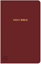 Cover art for CSB Gift & Award Bible, Burgundy