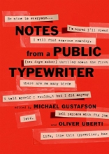 Cover art for Notes from a Public Typewriter