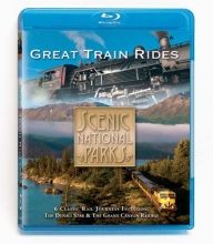 Cover art for Scenic National Parks: Great Train Rides [Blu-ray]