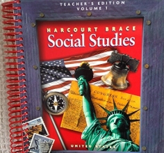 Cover art for Harcourt Brace Social Studies, Grade 5 Vol 1 United States Teacher's Edition
