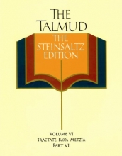 Cover art for The Talmud, Vol. 6: Tractate Bava Metzia, Part 6, Steinsaltz Editon (English and Hebrew Edition)