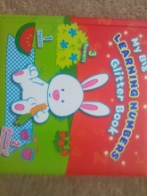 Cover art for My Big Learning Numbers Glitter Book