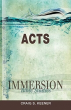 Cover art for Immersion Bible Studies: Acts