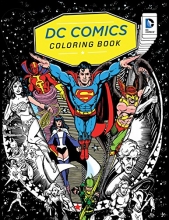 Cover art for DC Comics Coloring Book