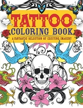 Cover art for Tattoo Coloring Book: A Fantastic Selection of Exciting Imagery (Chartwell Coloring Books)