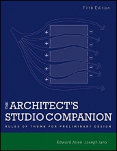 Cover art for The Architect's Studio Companion: Rules of Thumb for Preliminary Design