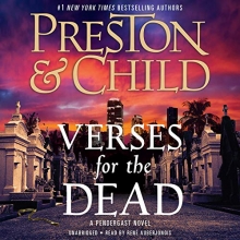 Cover art for Verses for the Dead (Agent Pendergast series)