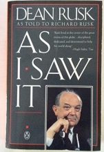 Cover art for As I Saw It