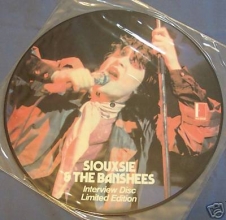 Cover art for Siouxsie and the Banshees Interview Disc