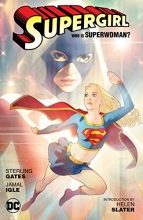 Cover art for Supergirl: Who is Superwoman?
