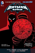 Cover art for Batman and Robin Vol. 5: The Big Burn (The New 52)