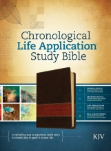 Cover art for Chronological Life Application Study Bible KJV, TuTone