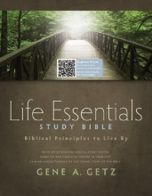 Cover art for Life Essentials Study Bible, Brown LeatherTouch Indexed: Biblical Principles to Live By