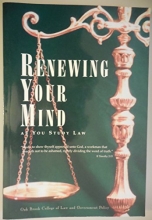 Cover art for Renewing Your Mind As You Study Law