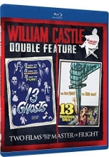 Cover art for William Castle Double Feature - 13 Ghosts & 13 Frightened Girls - Blu-ray