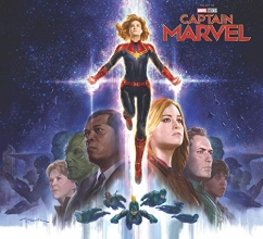 Cover art for Marvel's Captain Marvel: The Art of the Movie