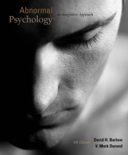 Cover art for Abnormal Psychology: An Integrated Approach