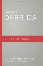 Cover art for Jacques Derrida (Great Thinkers)