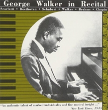 Cover art for George Walker in Recital