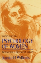 Cover art for Psychology of Women: Behavior in a Biosocial Context