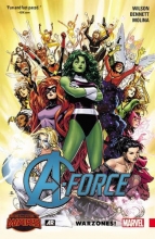Cover art for A-Force Vol. 0: Warzones!