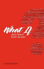 Cover art for What If Jesus Meant What He Said?