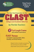 Cover art for CLAST (REA) - The Best Test Prep for the College Level Academic Skills Test (Test Preps)