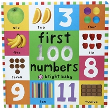 Cover art for First 100 Numbers (Bright Baby)