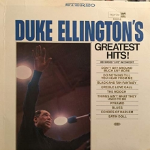 Cover art for DUKE ELLINGTON greatest hits LP Mint- RS 6234 Vinyl 1963 Record