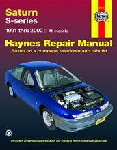 Cover art for Saturn S-series SL, SL1, SL2, SC, SC1, SC2, SW1 & SW2 (91-02) Haynes Repair Manual